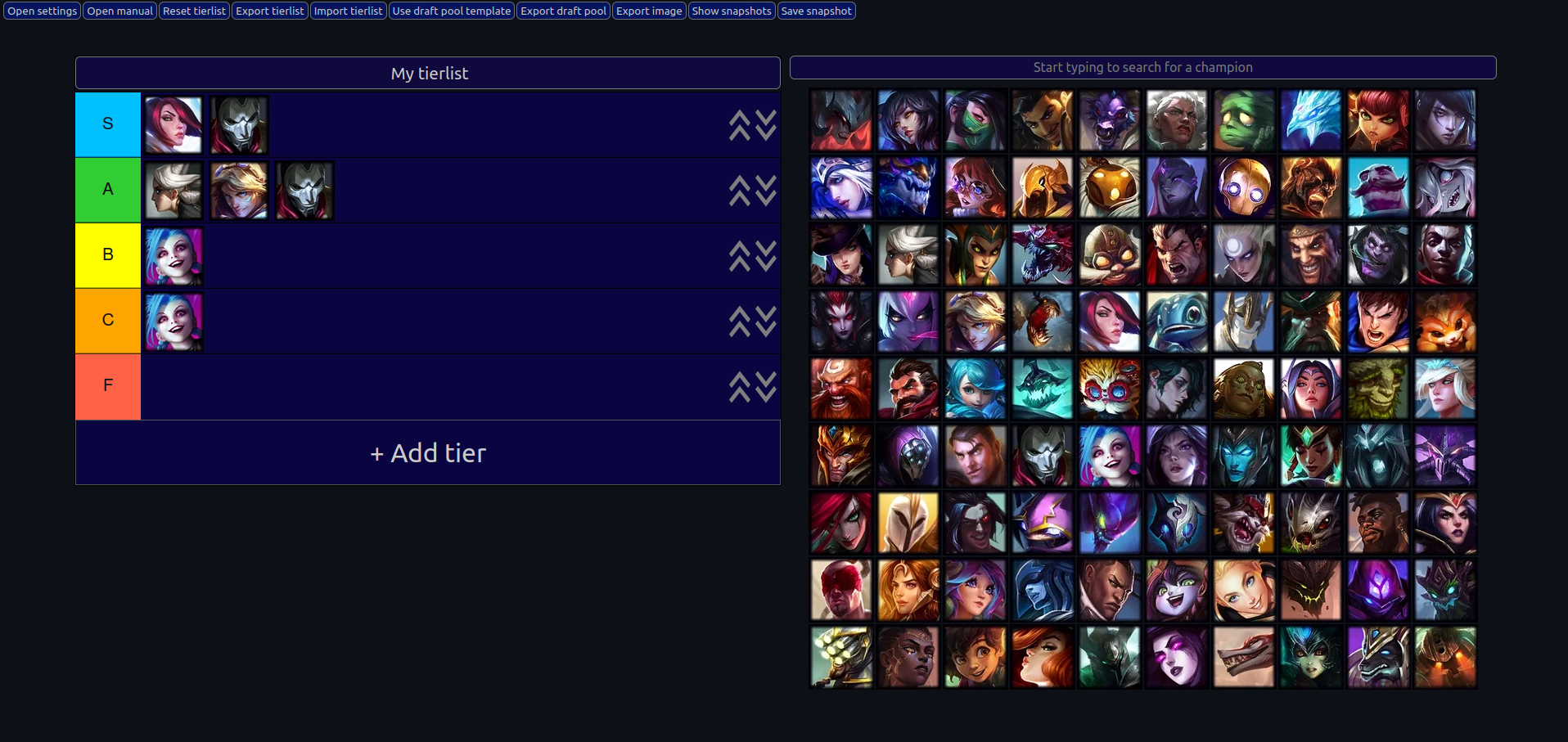 tierlist-tool